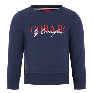 Sudadera Ni&ntilde;o Coraje Y Coraz&oacute;n Rojiblanco